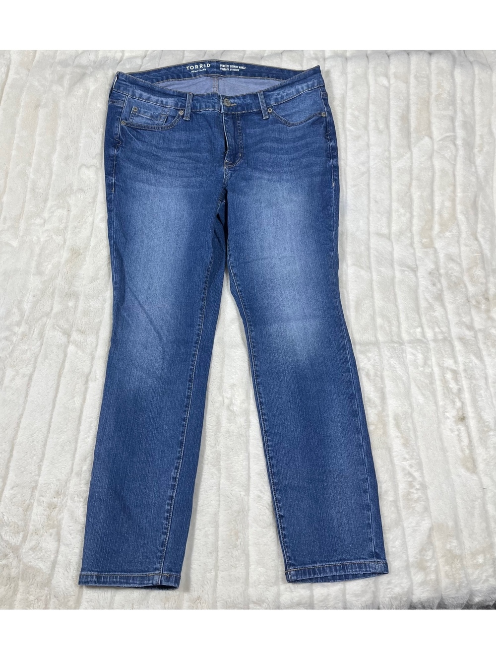 Torrid 14T Perfect Skinny Ankle Vintage Stretch Fall Winter Casual Classic Jeans